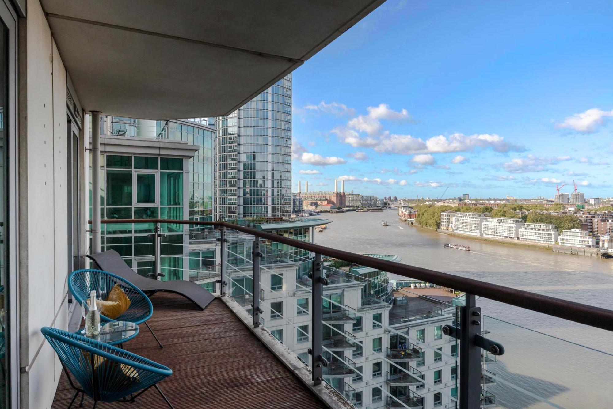 Best Thames View In Town! Large Luxxe Nomad Design Family Home Londres Quarto foto