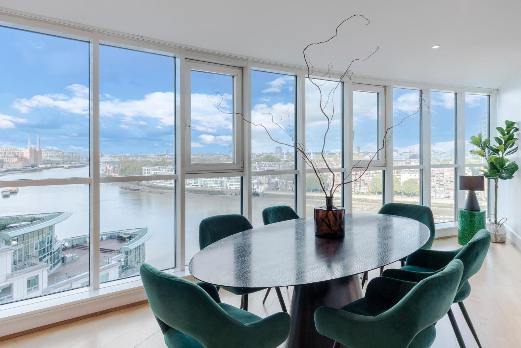 Best Thames View In Town! Large Luxxe Nomad Design Family Home Londres Quarto foto